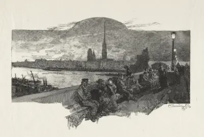 Stenbron av Auguste Louis Lepère