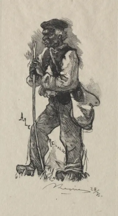 Zaříkávač hadů, Auguste Louis Lepère