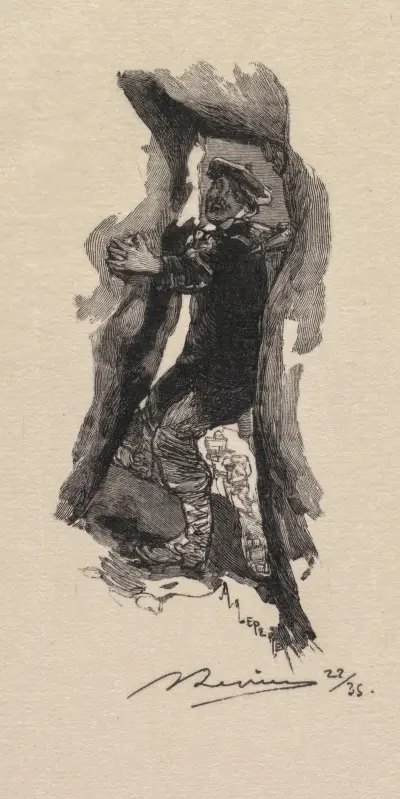 Passet med de sju grottorna av Auguste Louis Lepère