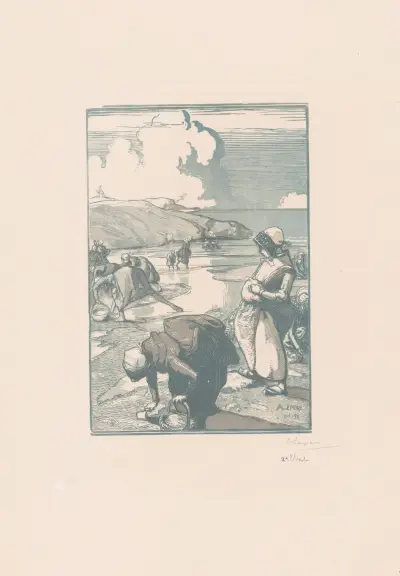 Pionjärplockare av Auguste Louis Lepère