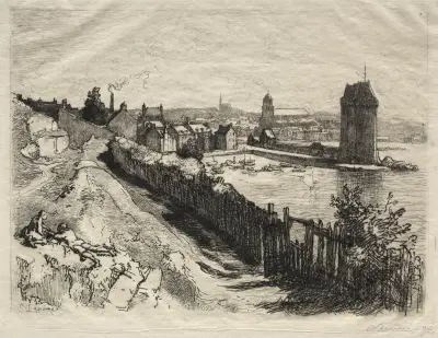 Saint-Servan av Auguste Louis Lepère