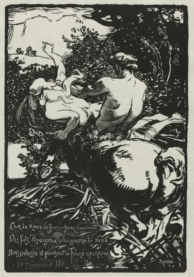 The Centaur, Auguste Louis Lepère
