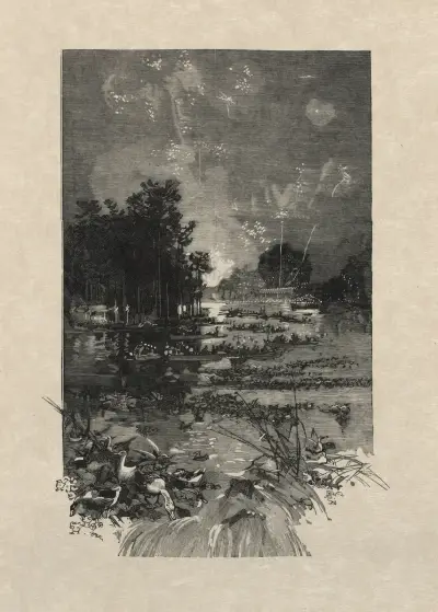 Fest för offren för plikten av Auguste Louis Lepère