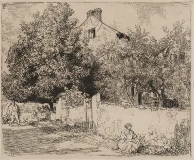 Madame B:s hus av Auguste Louis Lepère