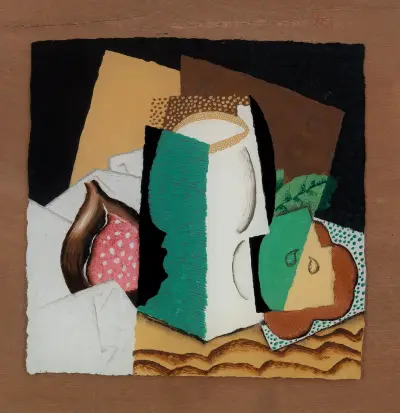 Szkło i owoce, Louis Marcoussis
