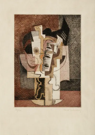 Stół, 1930, Louis Marcoussis
