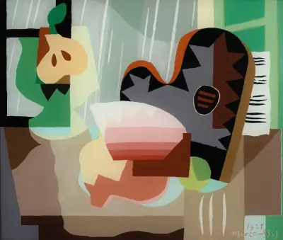 Martwa natura z paletą, Louis Marcoussis