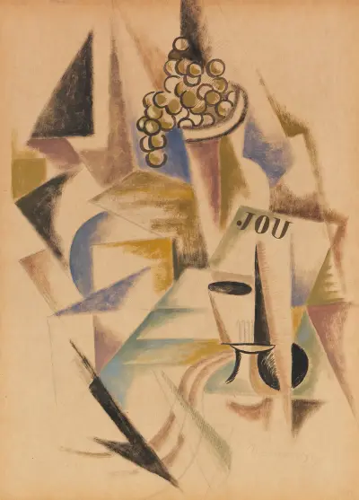 Martwa natura z owocami, Louis Marcoussis
