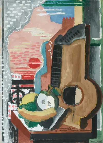 Martwa natura przed oknem, Louis Marcoussis
