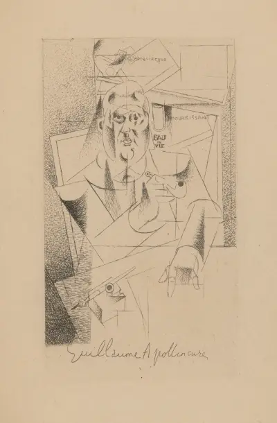 Portret Guillaume'a Apollinaire'a, Louis Marcoussis