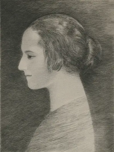Portret Heleny Rubinstein, Louis Marcoussis