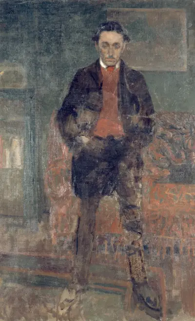 Roland Dorgelès (1886–1973), romanförfattare av Louis Marcoussis