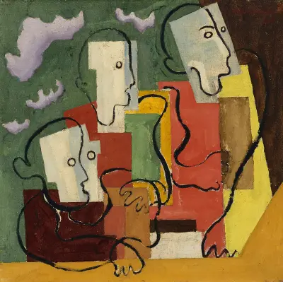 Trzy postacie, Louis Marcoussis