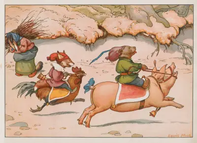Bruin; the Adventures of a Little Bear Pl.2 av Louis Moe