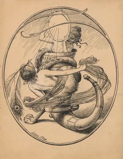 Nationalgaven, eller Den Berømte Olding Pl.6 av Louis Moe