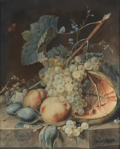 Stilleben med frukt av Jean Louis Prévost