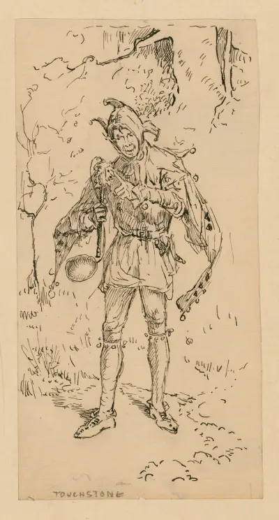 Wie es euch gefällt, Touchstone von Louis Rhead