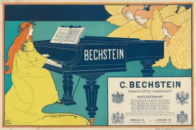 C. Bechstein Pianoforte-Fabrikant Hoflieferant von Louis Rhead