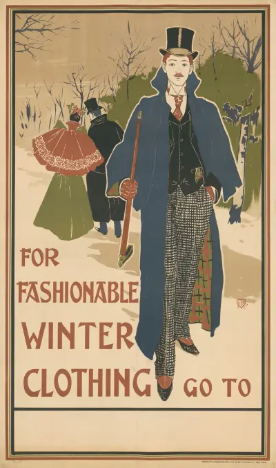 Für modische Winterkleidung von Louis Rhead