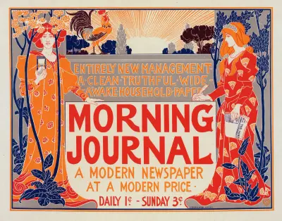 Morning Journal von Louis Rhead