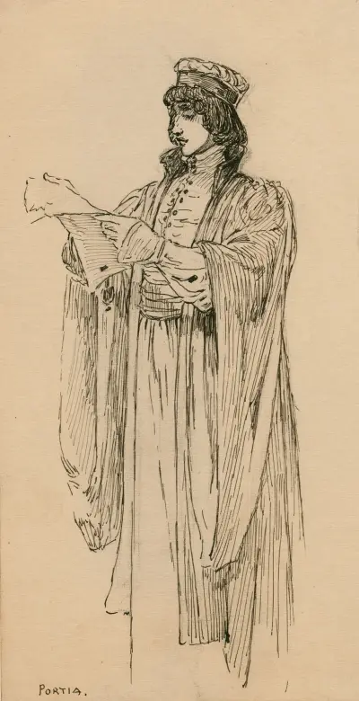 Portia von Louis Rhead
