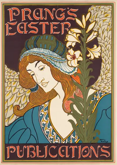 Prangs Osterpublikationen von Louis Rhead