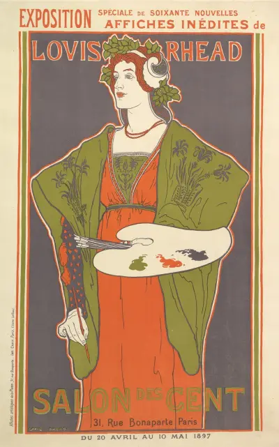 Salon des Cent von Louis Rhead