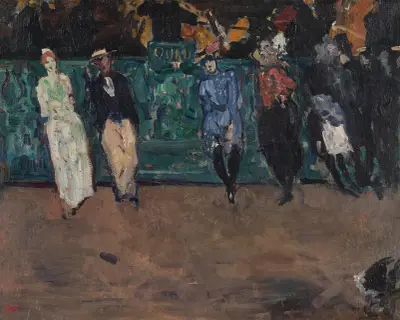På bal av Louis Valtat
