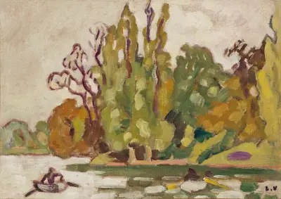 Bois de Boulogne av Louis Valtat