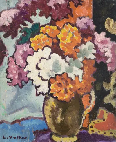 Blombukett av Louis Valtat