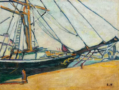 Förstävens galjonsfigur av Louis Valtat