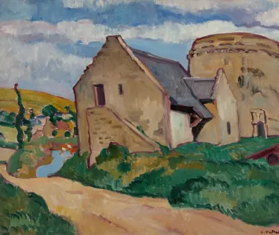 Tornet i Normandie av Louis Valtat