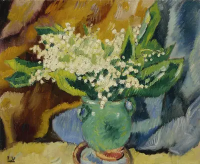 Liljekonvaljebuketten av Louis Valtat