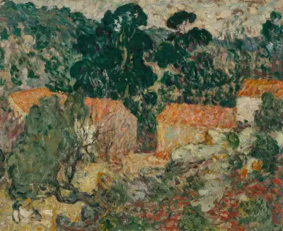 Hus i Midi av Louis Valtat