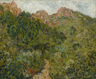 Landskap från Midi av Louis Valtat