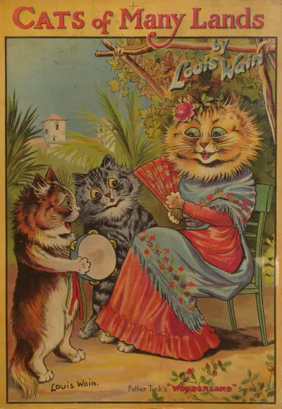 Katzen aus vielen Ländern von Louis Wain
