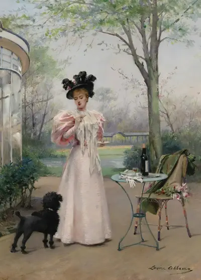 A Faithful Companion av Louise Abbéma