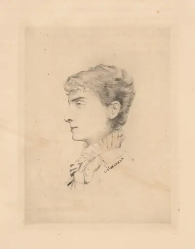 Blanche Barretta, 1879 – nr 2 av Louise Abbéma