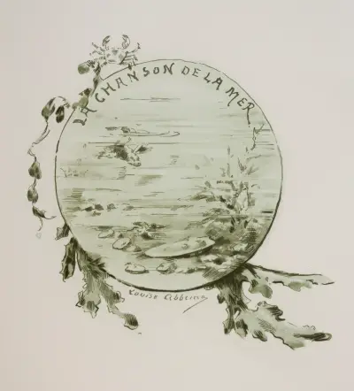 La chanson de la mer av Louise Abbéma