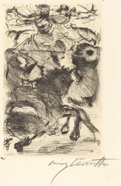 Adhba the Camel (Adhba die Kamelin) av Lovis Corinth