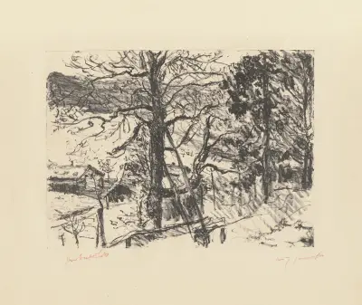 Am Walchensee von Lovis Corinth