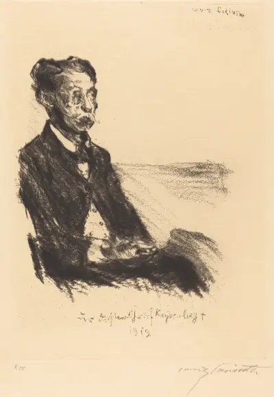 Count Keyserling (Bildnis des Grafen Keyserling) von Lovis Corinth