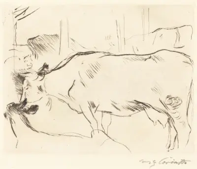 Kostall II av Lovis Corinth