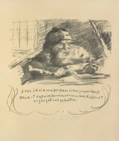 Das Leben des Götz von Berlichingen Pl.03 av Lovis Corinth