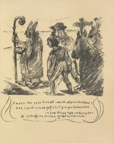 Das Leben des Götz von Berlichingen Pl.04 av Lovis Corinth