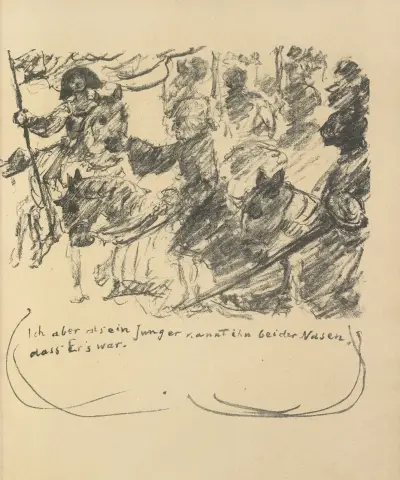 Das Leben des Götz von Berlichingen Pl.06 av Lovis Corinth