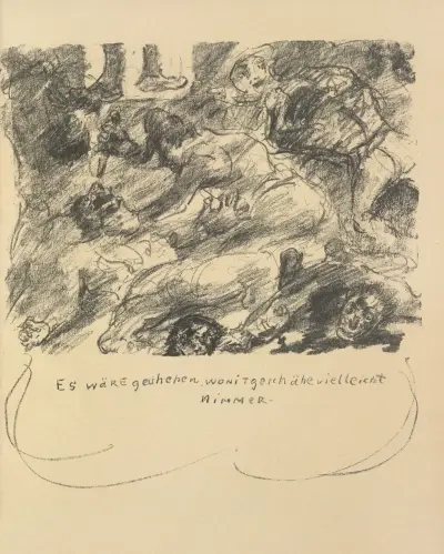 Das Leben des Götz von Berlichingen Pl.13 av Lovis Corinth