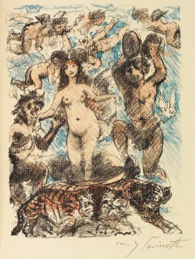 Der Venuswagen von Lovis Corinth