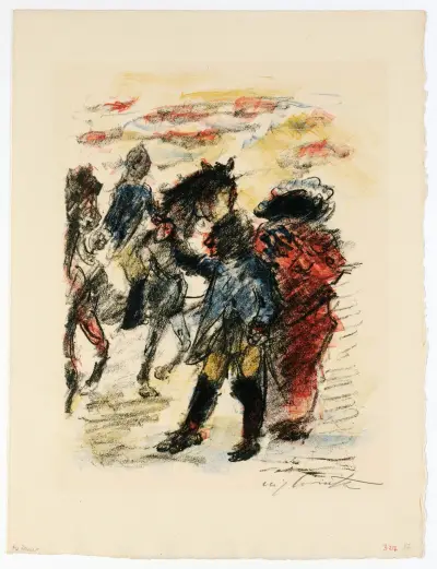 Die Vereitelte Flucht av Lovis Corinth