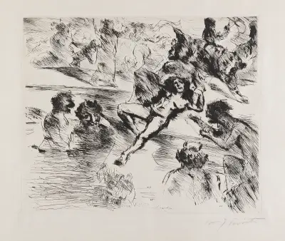 Eine Vision von Lovis Corinth
